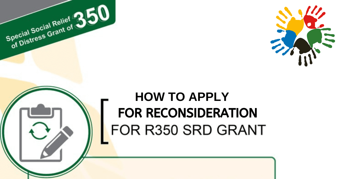 How to Apply For R350 Grant Reconsideration