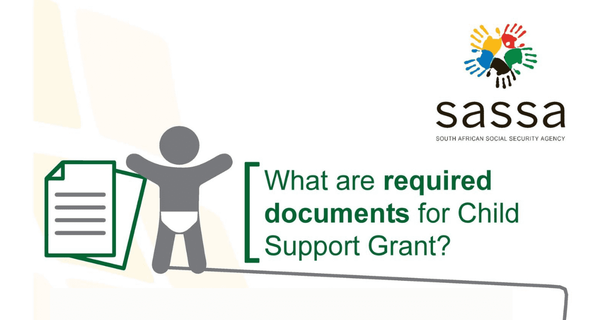 Required Documents For SASSA Child Support Grant