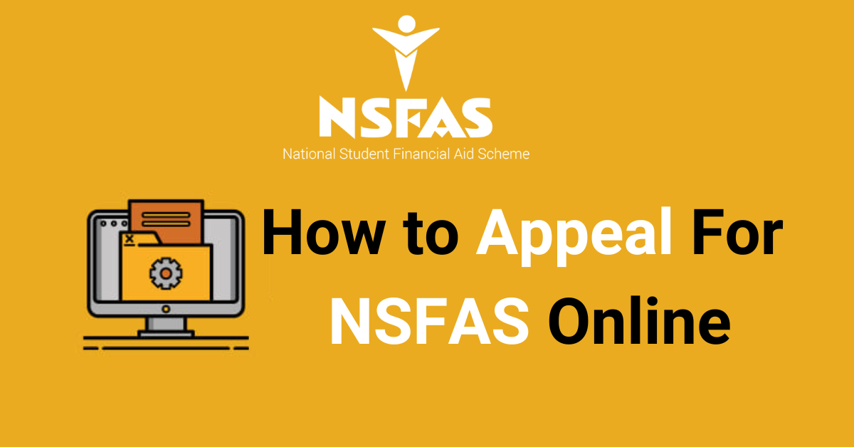 How To Appeal For NSFAS Online 2023