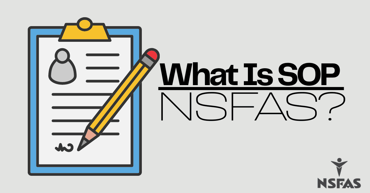 What Is SOP NSFAS?