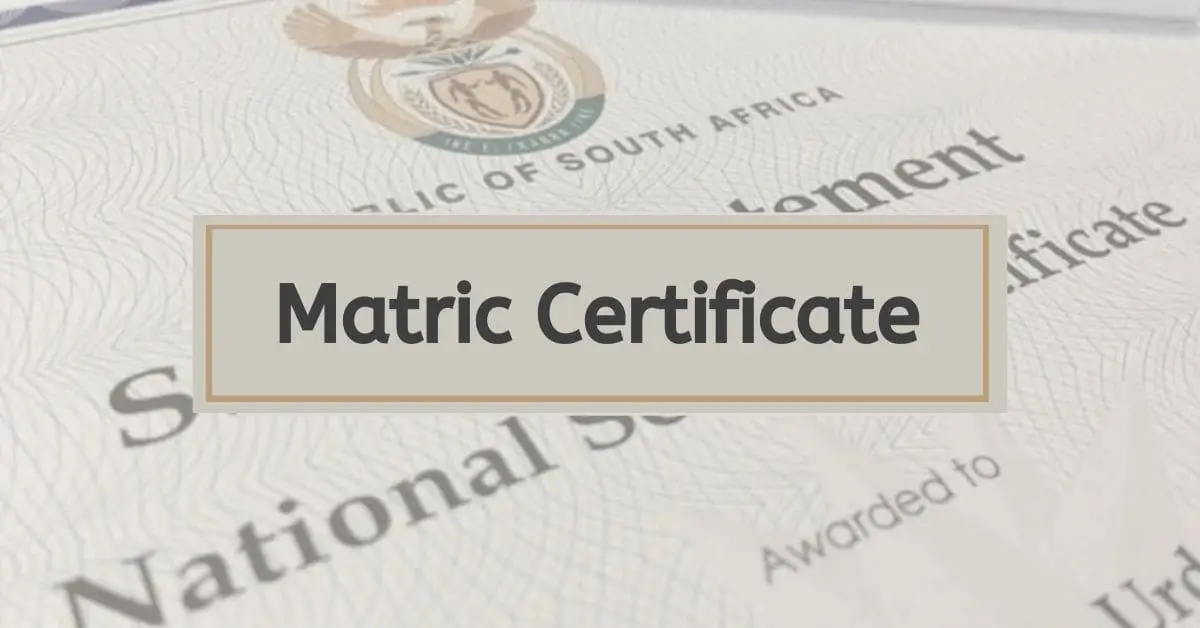 How to Add Matric Subjects to Matric Certificate