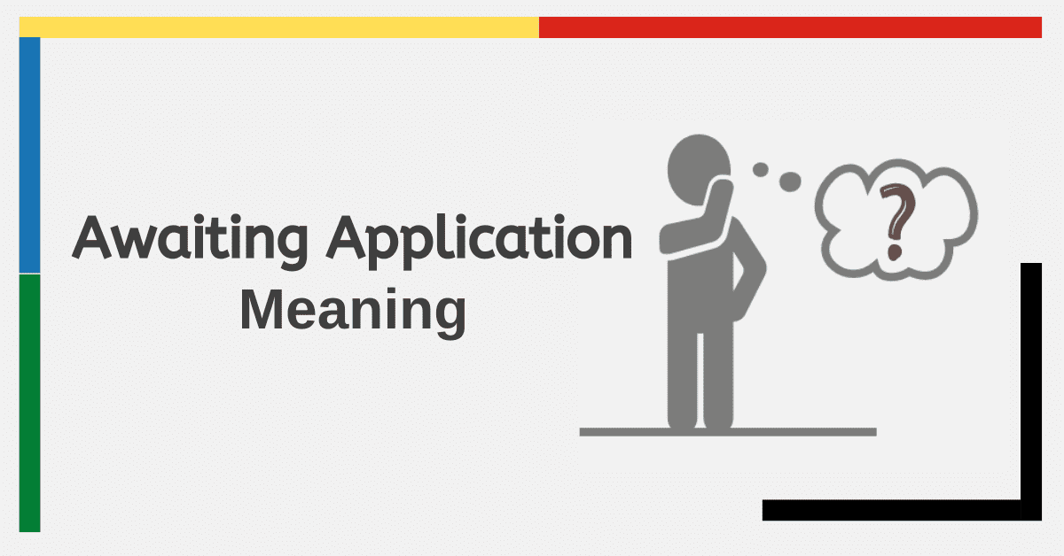 What Does “Awaiting Application” Mean on SASSA SRD