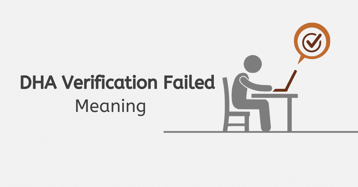 What Does NSFAS “DHA Verification Failed” Mean?