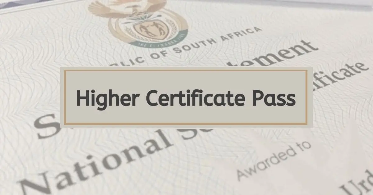 What Can I Study With A Higher Certificate Pass