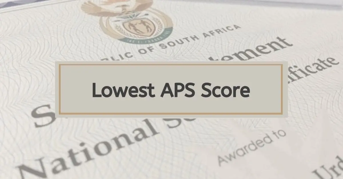 What Is the Lowest APS Score