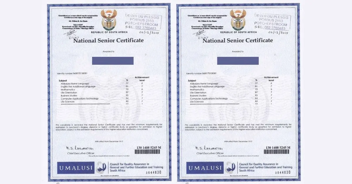 How Many Subjects to Pass Matric With Bachelor?