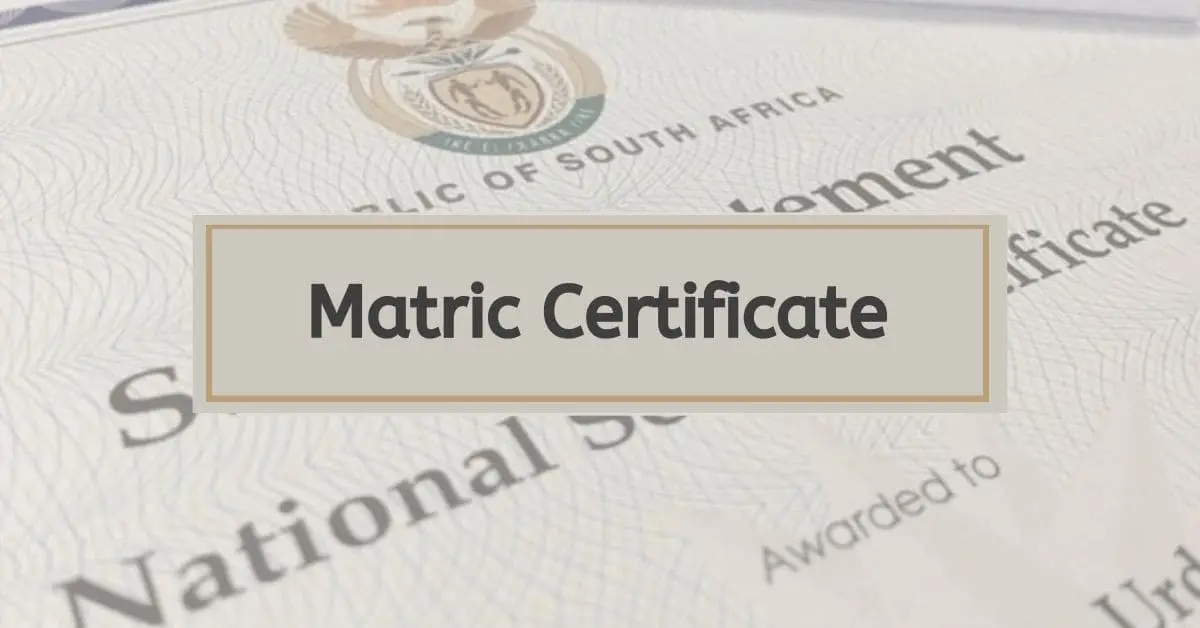 How Long Does Matric Certificate Combination Take?