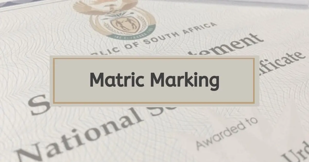 Matric Marking