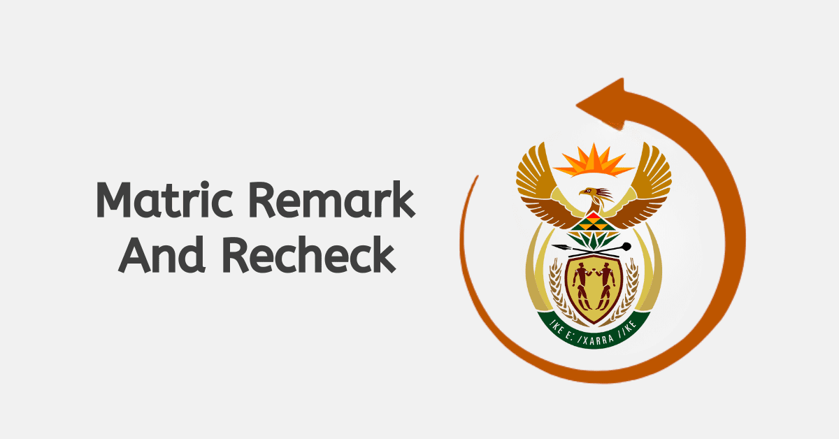 How to Register for a Matric Remark and Recheck Online