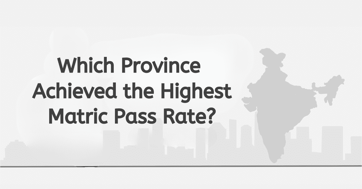 Which Province Achieved the Highest Matric Pass Rate?