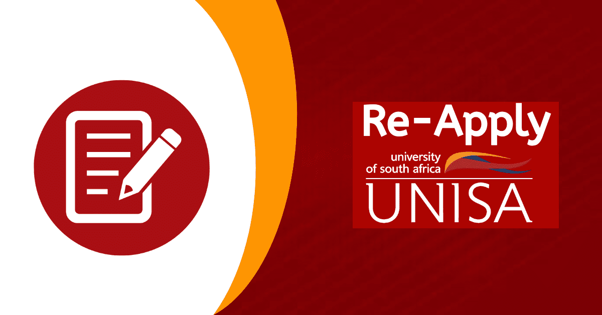 How to Re-Apply at Unisa