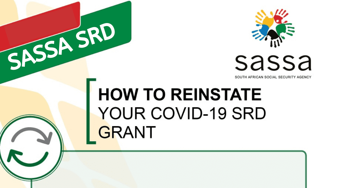 How to Reinstate SRD Grant Application