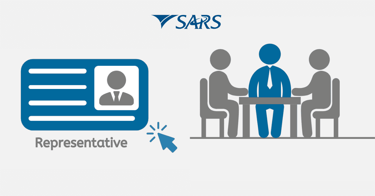 How to add SARS representative to eFiling