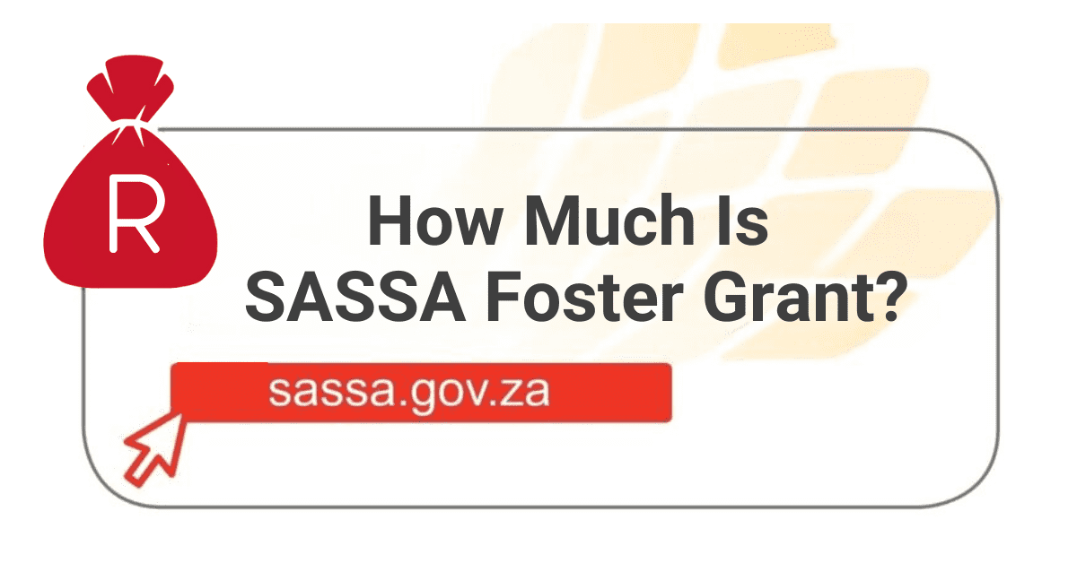 How Much is SASSA Foster Grant 2025?