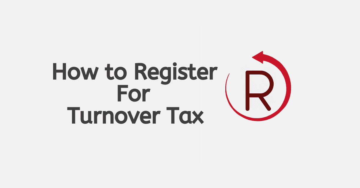 How to Register for Turnover Tax