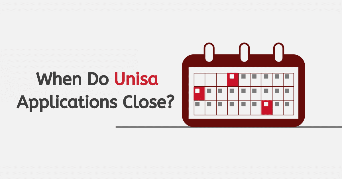 When Do Unisa Applications Close?