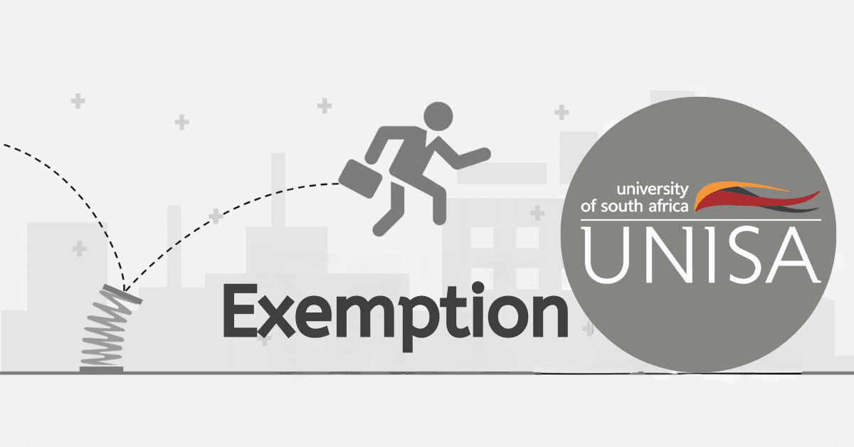 How to Apply For Conditional Exemption At Unisa