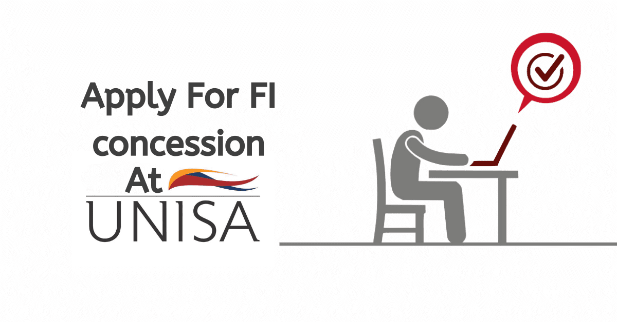 How to Apply For FI concession At Unisa