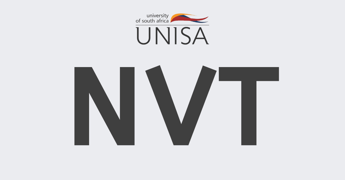 What Is NVT At Unisa?