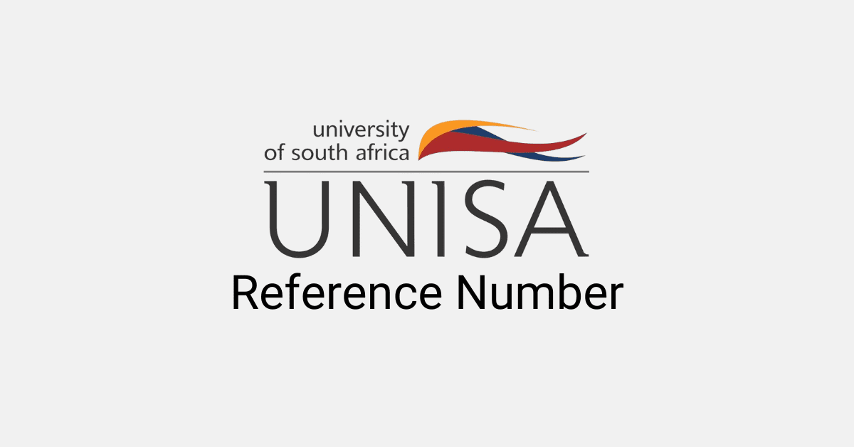 How to Get Unisa Reference Number - Searche