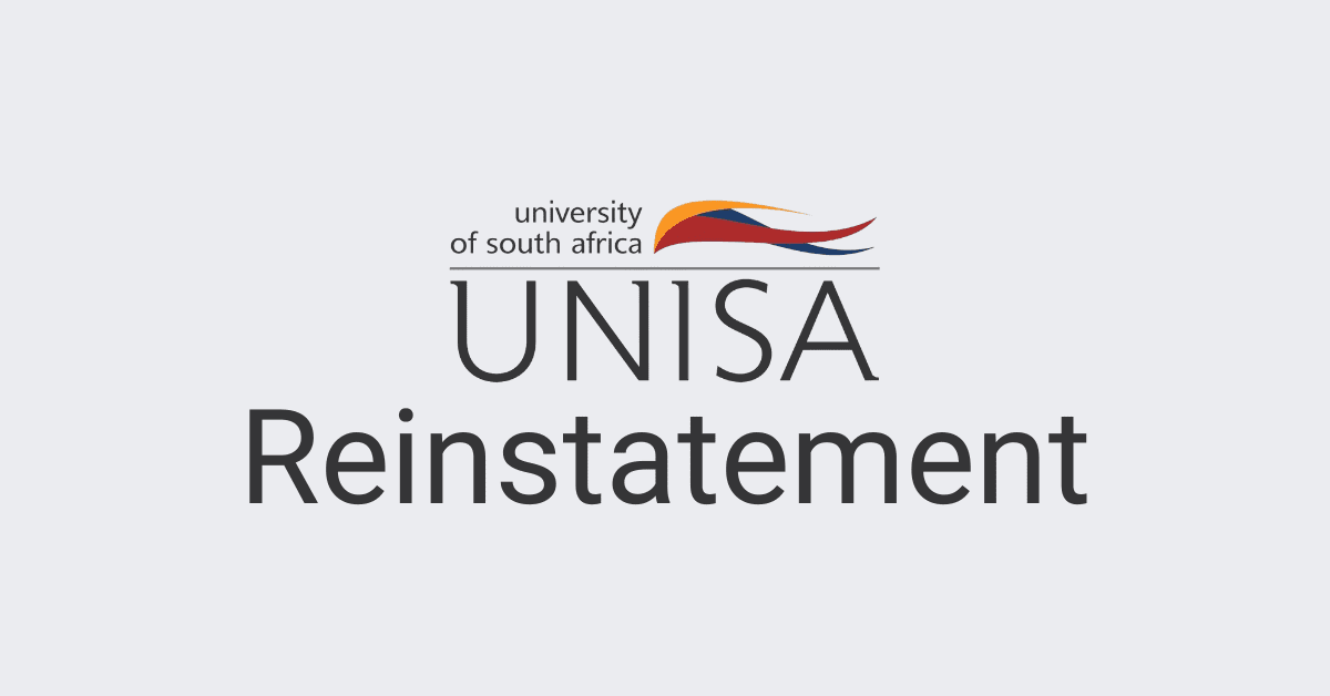 What Does Unisa Reinstatement Mean? - Searche