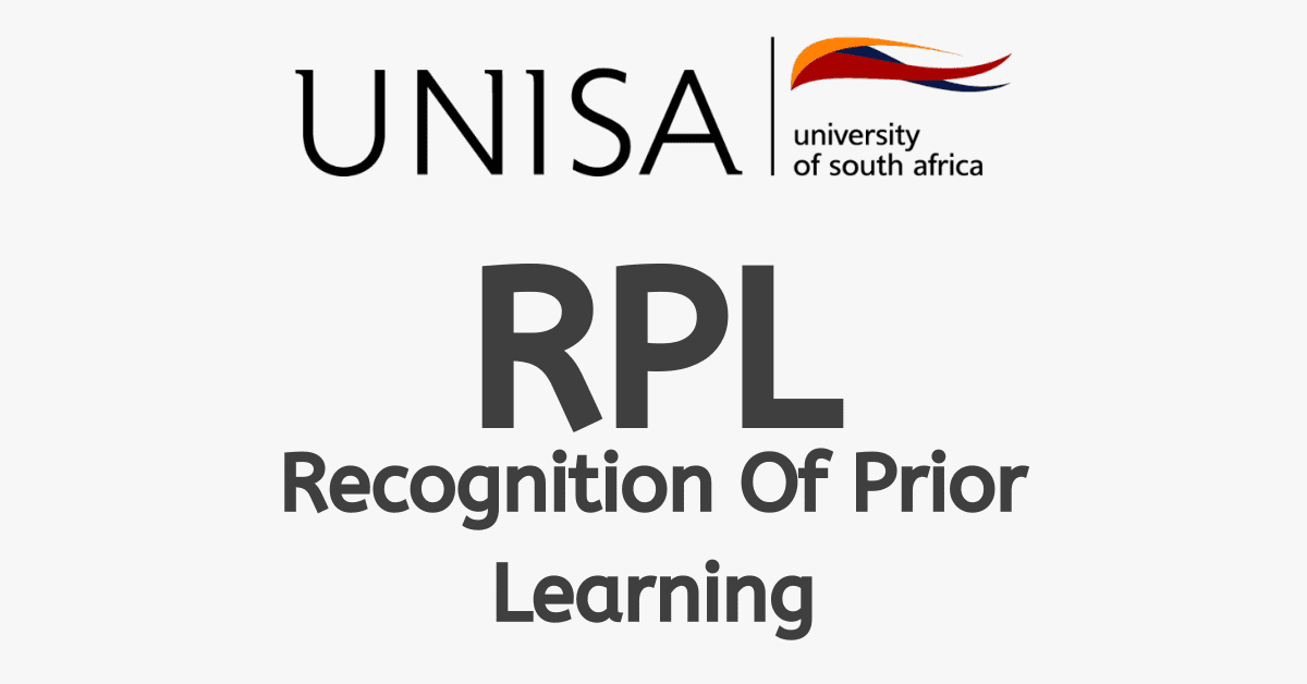 How to Apply For RPL At Unisa