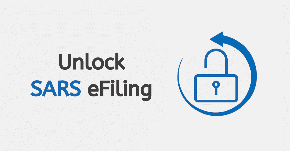 How to Unlock SARS eFiling portal