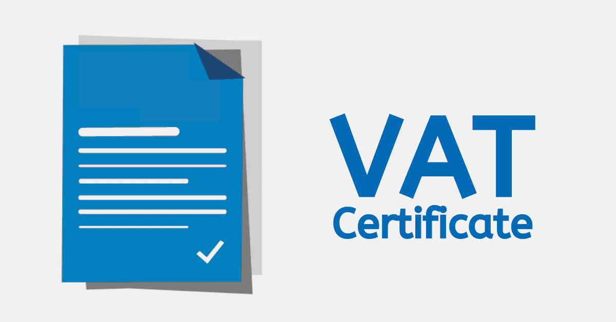 How To Apply For A VAT Certificate